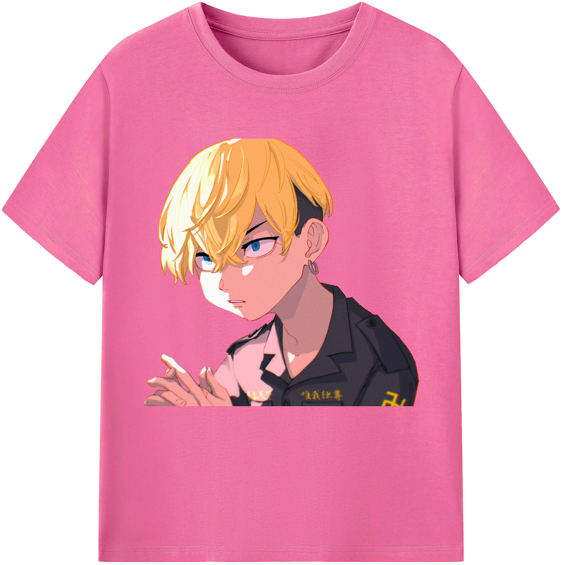 （画像用） 東京リベンジャーズ Tokyo Revengers レディースカジュアルプリントTシャツ（綿100％）